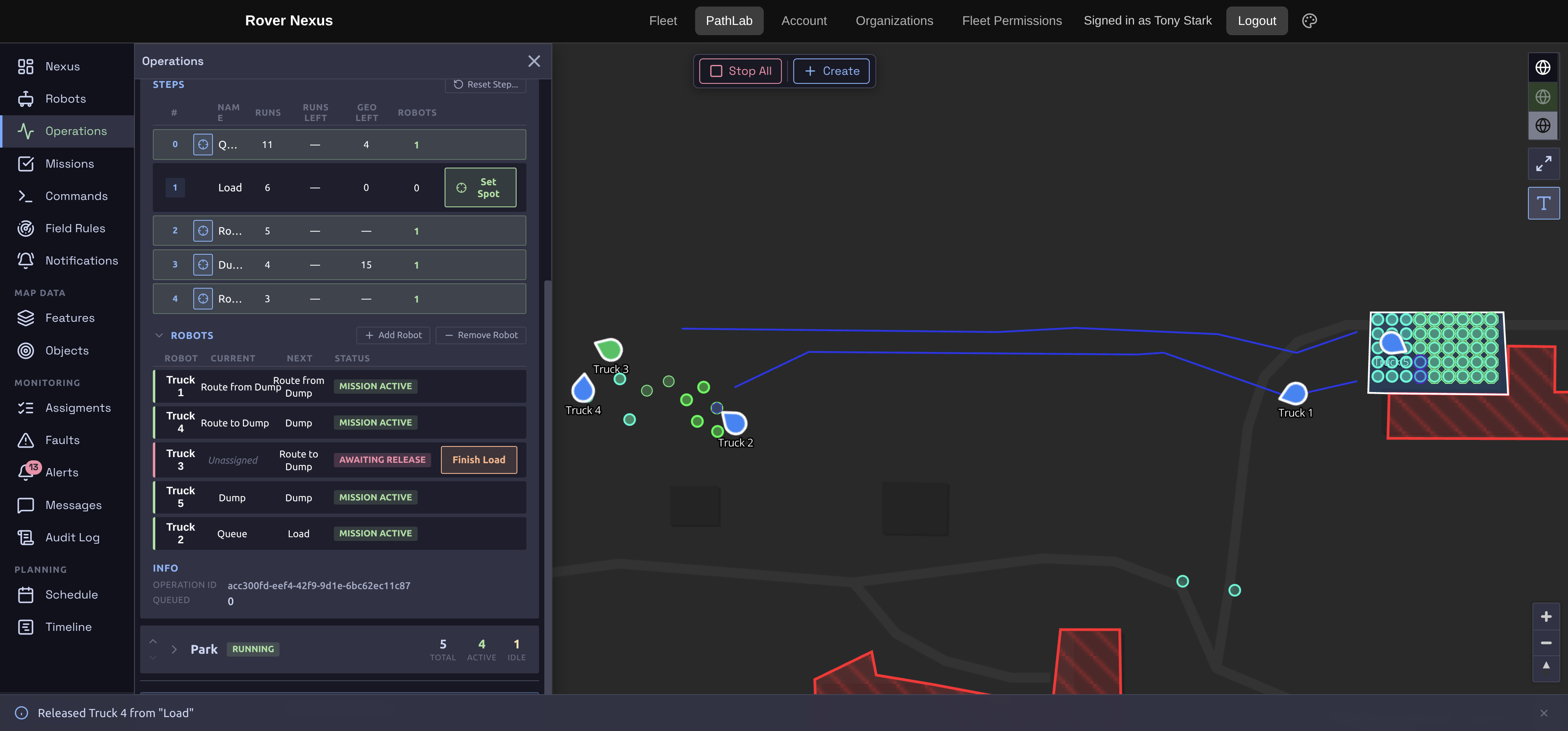 Rover Nexus path planning